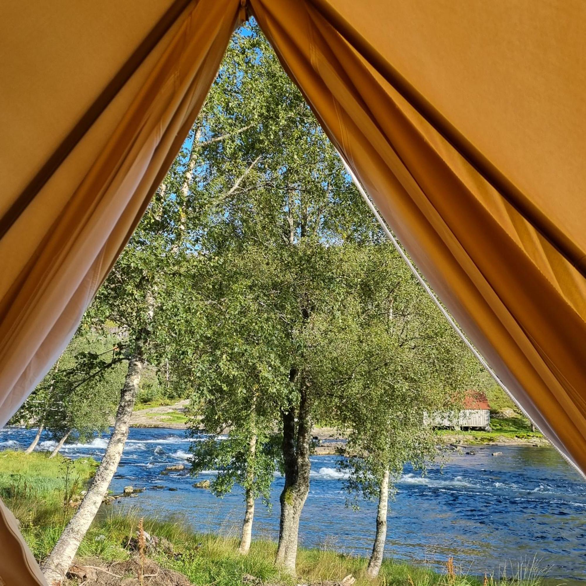 Flatheim Glamping Hotel Viksdalen Exterior photo